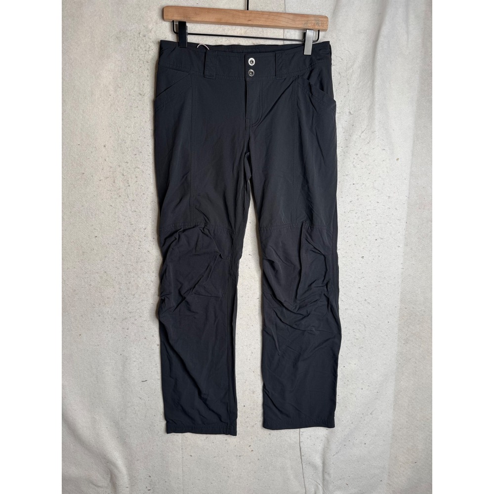 REI Co-op Sahara Hiking Pants Womens 2 Petite Charcoal Grey Stretch Outdoor